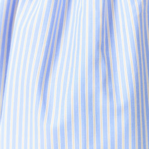Robe longue trapèze bleu ciel femme