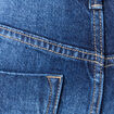 Jeans boyfriend ceinturé denim brut femme