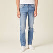Jeans straight denim used homme
