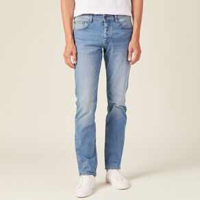 Jeans straight denim used homme