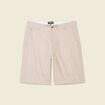 Bermuda droit beige homme