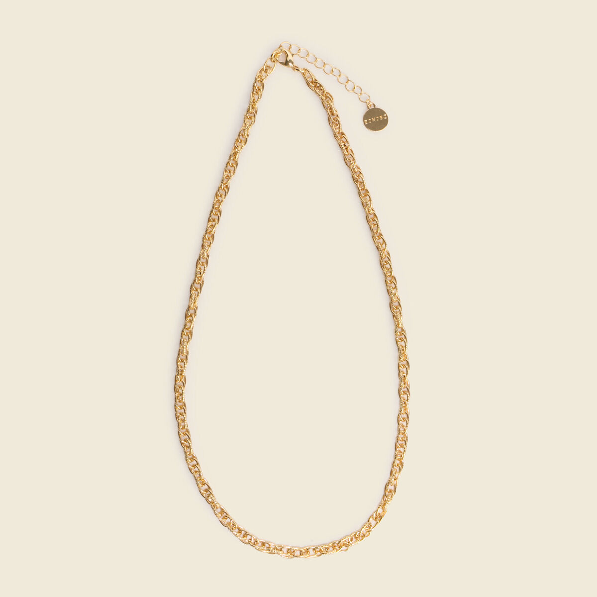Collier couleur or femme