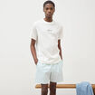 T-shirt en coton ecru homme