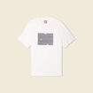 T-shirt manches courtes ecru homme