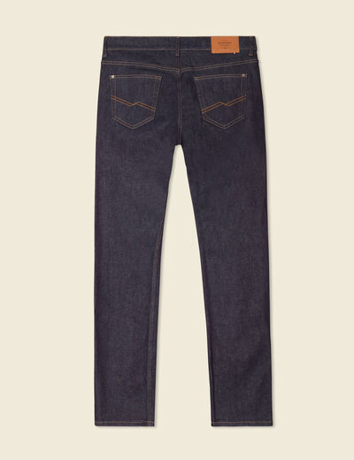 Jeans straight fabriqué en France denim brut rinse homme