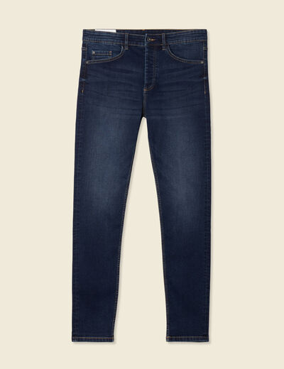 Jeans skinny tapered denim brut homme