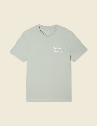 T-shirt manches courtes vert clair homme
