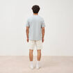 T-shirt manches courtes gris clair homme