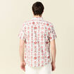 Chemise manches courtes multicolore homme
