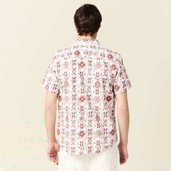 chemise manches courtes multicolore homme Chemise manches courtes multicolore homme