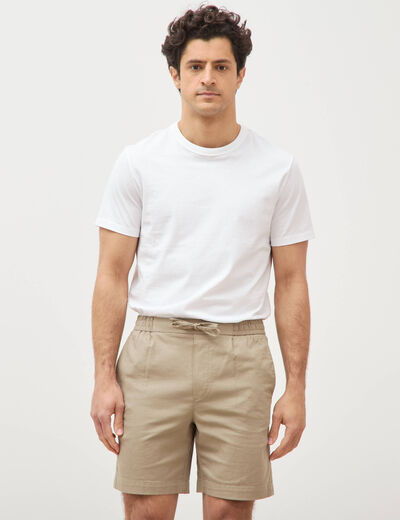 Bermuda vert kaki homme
