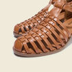 Sandales marron femme