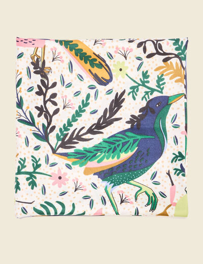 Foulard ecru femme