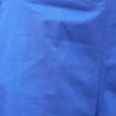 Pantalon large taille haute 3/4 en coton bleu electrique femme