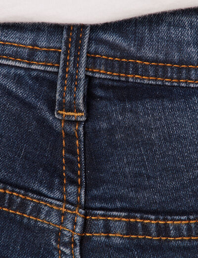 Jeans slim éco-respnsable denim brut homme