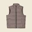 Doudoune sans manches camel homme