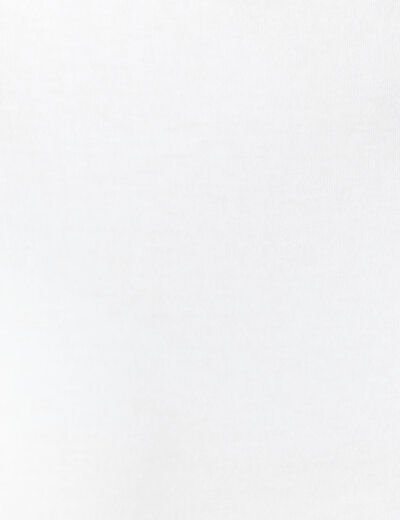 T-shirt éco-responsable blanc femme