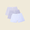 Lot 3 caleçons bleu foncé homme