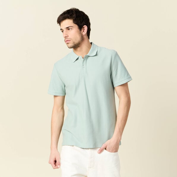 polo manches courtes vert clair homme Polo manches courtes vert clair homme