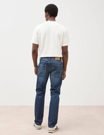 Jeans straight ultra stretch denim brut homme