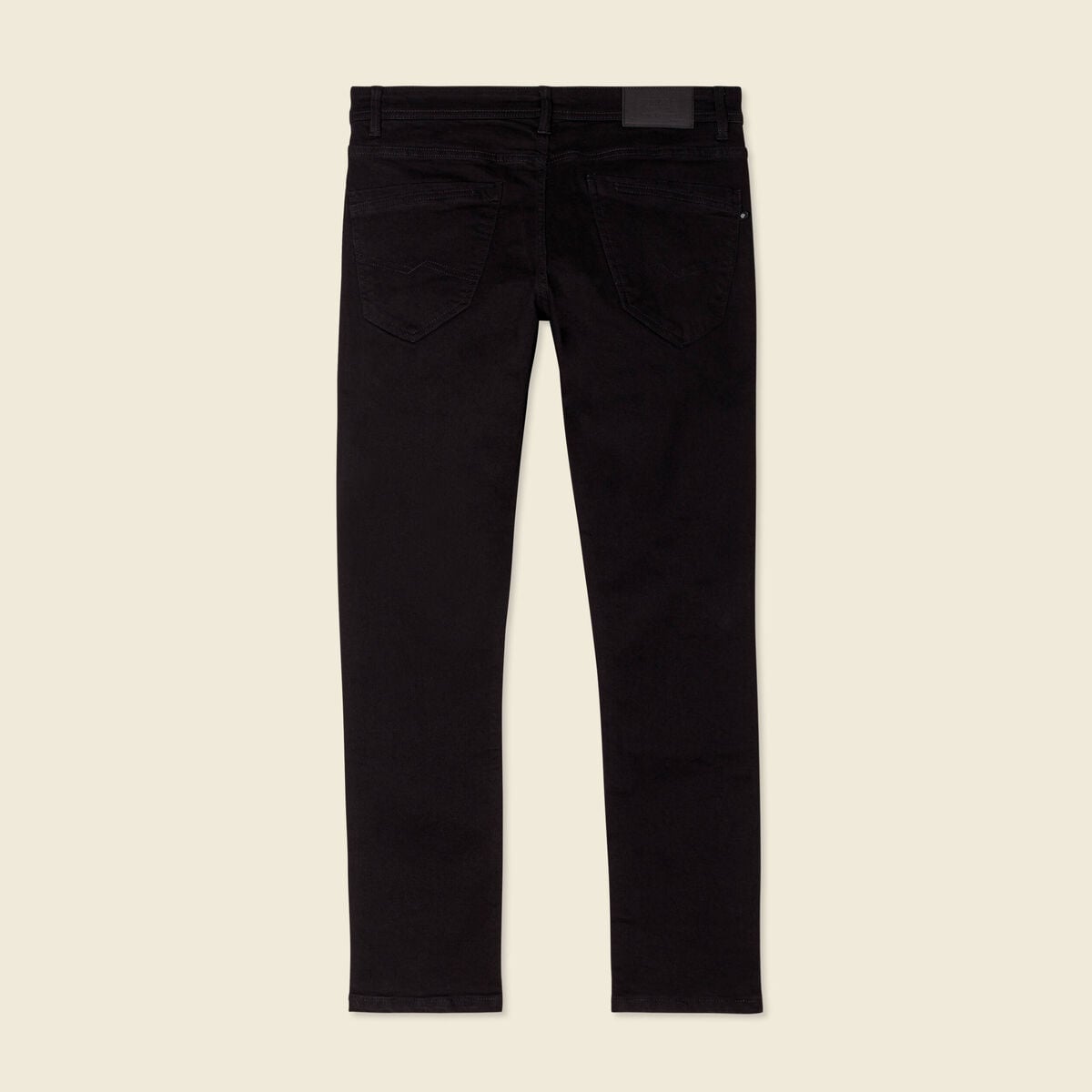 Jeans slim longueur 30 denim noir homme