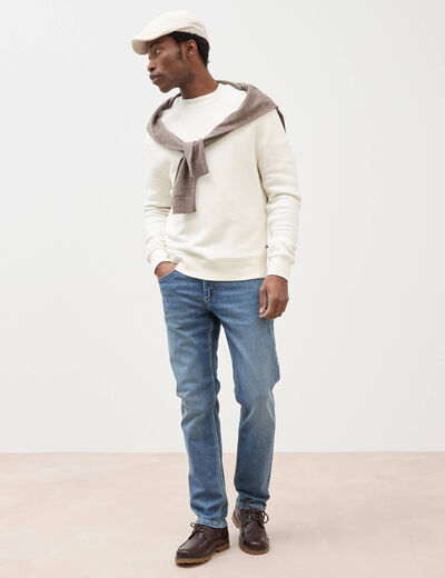 Jeans straight ultra stretch denim stone homme