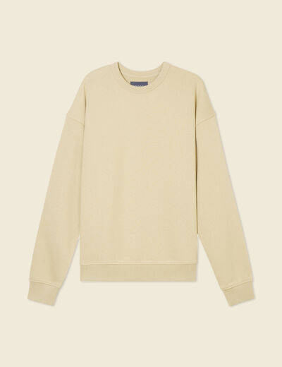 Sweat manches longues gris homme