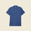Polo manches courtes bleu foncé homme