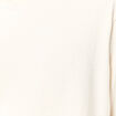T-shirt ample en coton manches courtes ecru homme
