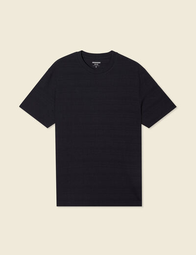 T-shirt manches courtes noir homme