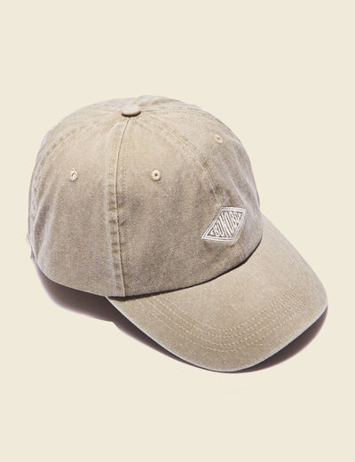 Casquette gris homme