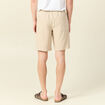 Short droit &agrave; coulisse sable homme