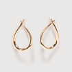 Boucles d'oreilles couleur or femme
