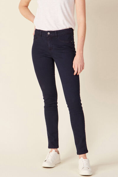 Jeans Lou - jegging denim brut femme