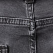 Jeans slim 5 poches denim gris homme