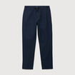 Chino coupe droite longueur 32 bleu marine homme