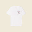 T-shirt manches courtes ecru homme