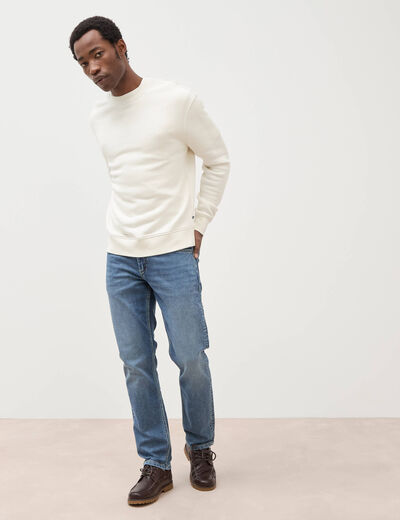 Jeans straight ultra stretch denim stone homme