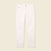 Jeans straight homme denim blanc homme