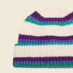 Bonnet tricoté ecru femme