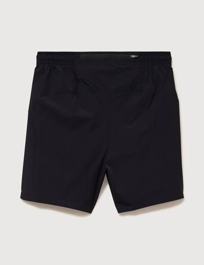 Short doubl&eacute; noir homme