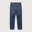 Jeans straight en coton longueur 32 denim stone homme