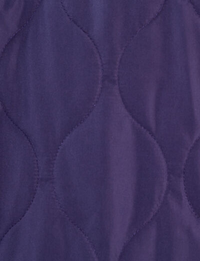 Blouson droit éco-responsable bleu foncé homme