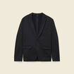 Veste blazer stretch noir homme