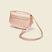 Sac à rabat rose clair femme