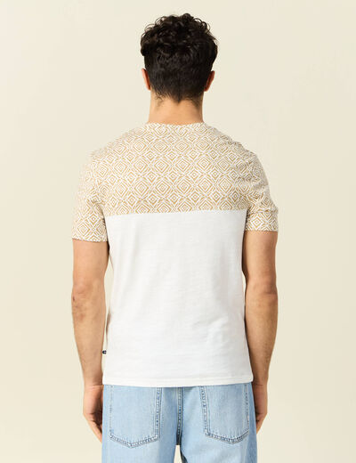 T-shirt manches courtes camel homme
