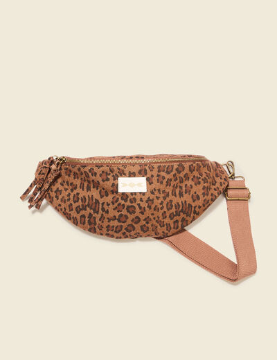 Sac banane terracotta femme