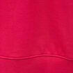 Sweat droit col rond manches longues rouge clair femme