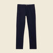 Pantalon chino longueur 32 bleu fonc&eacute; homme