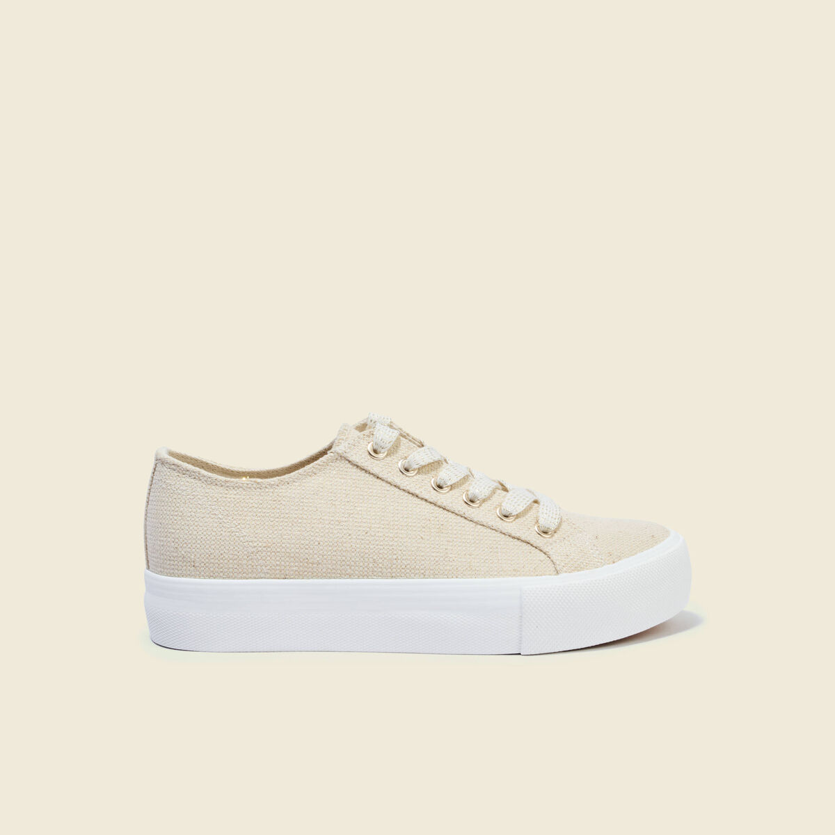 Tennis ecru femme
